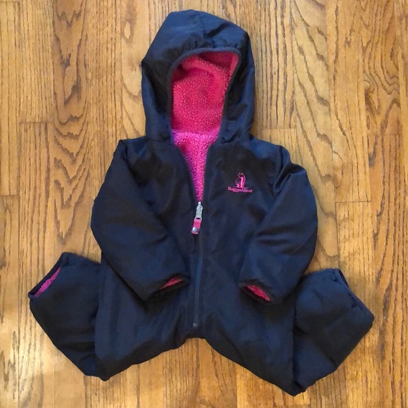 Reversible hooded bunting snowsuit - Picture 3 of 3